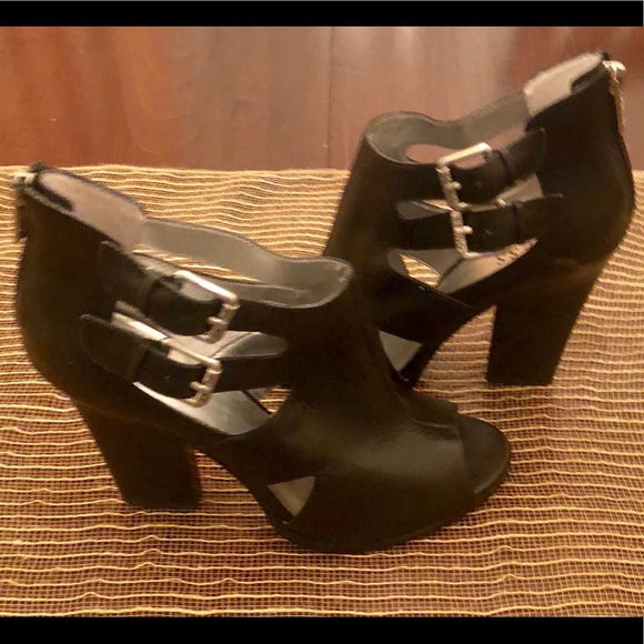 Guess Shoes - Black Guess bootie heels.